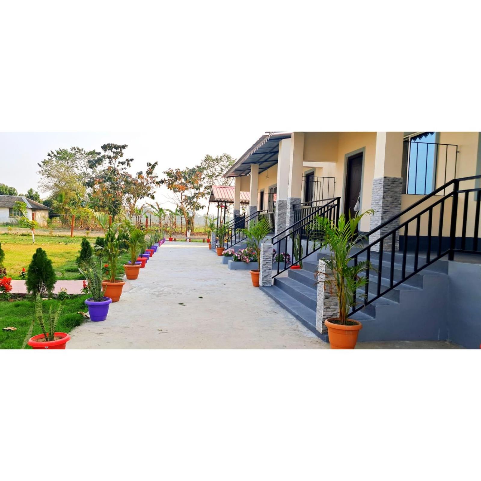 Krishna Farms And Village Resort Siliguri Buitenkant foto